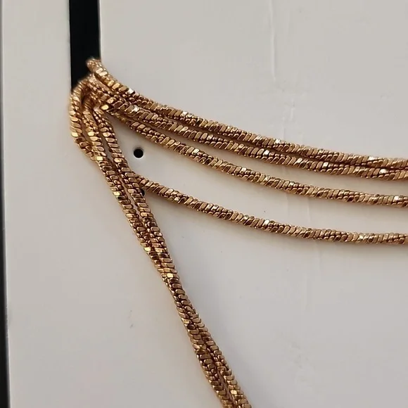 Elegant Gold Necklace by Zara - Picture 9 of 11